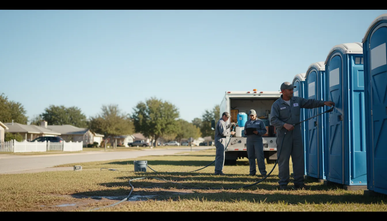 Long-Term Portable Toilet Rental in Fort Davis, TX near me